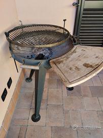 Barbecue in ghisa marca Hobby flame griglia da 60