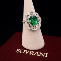 Anello Sovrani in Argento misura 16