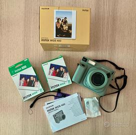 Fujifilm Instax WIDE 400 Green (+ 48 foto incluse)
