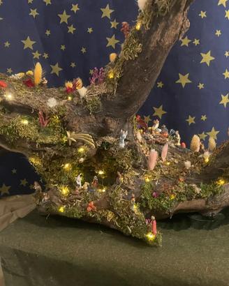 Presepe Artigianale in legno