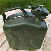 Tanica Carburante Metallo 5L Militare