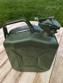 Tanica Carburante Metallo 5L Militare