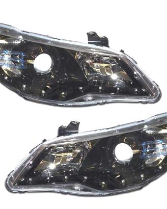 FARI HONDA CIVIC 4P 05- LUCE DIURNA LED FONDO NERO
