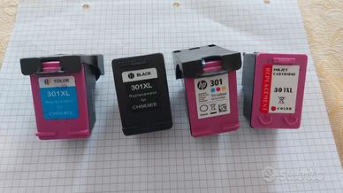 Cartucce HP  301 xl  black e color