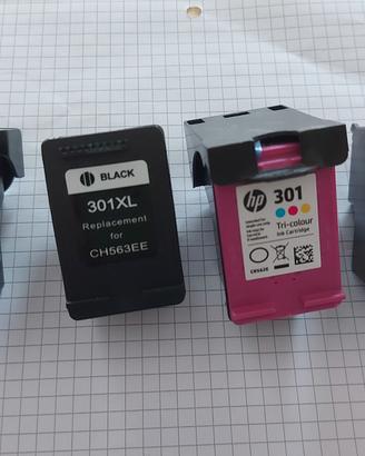 Cartucce HP  301 xl  black e color