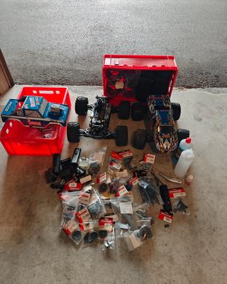 Lotto Traxxas T-Maxx 3.3cc - perfetti e ricambi!!