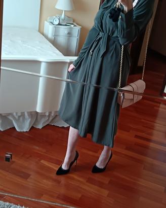 Vestito chemisier con borsa inclusa 