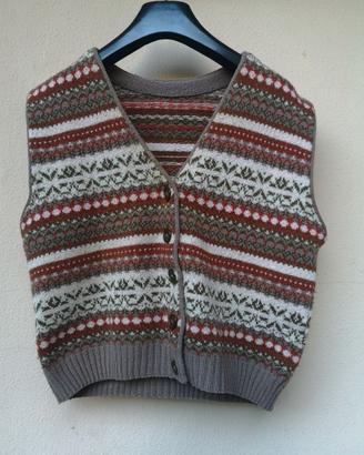 Smanicato Panciotto Donna Invernale