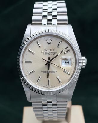 Rolex Datejust 16220 Jubilee 36 + GARANZIA