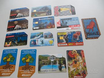 carte telefoniche medaglie  sorprese Kinder biglie