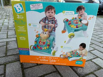 Tavolino Primipassi 3 in 1 Walker Table