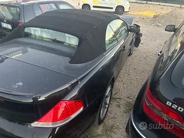 BMW 630 cabrio sinistrata