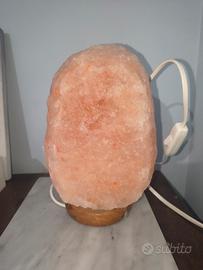 lampada di sale rosa