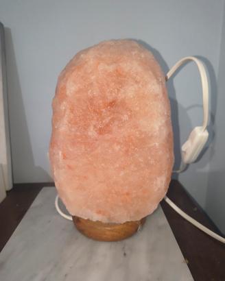 lampada di sale rosa