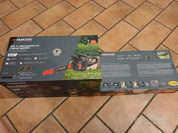 Motosega a batteria parkside