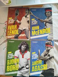 4 libretti sui campioni del tennis