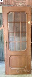 Porte da interno in legno e vetro