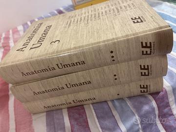 Anatomia Umana Volume 1-2-3 Edi Ermes 1982