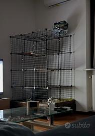 Gabbia per piccoli animali+starter kit