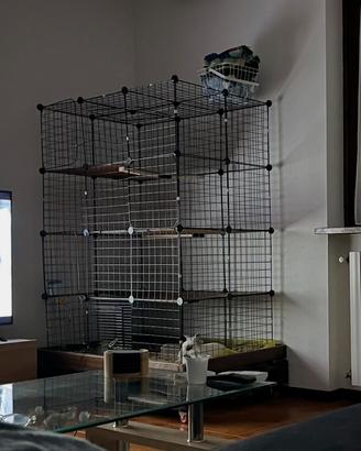 Gabbia per piccoli animali+starter kit