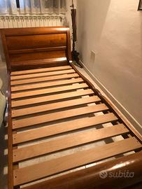 Letto a barca ad una piazza e mezzo