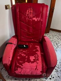 Poltrona reclinabile elettrica