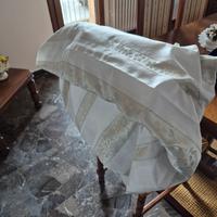 Tenda con bastone con anelli 