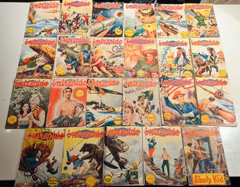 Lotto 23 Fumetti Vintage "Intrepido" anni 50 60