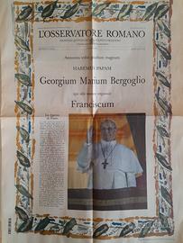Osservatore romano elezione Papa Francesco 2013