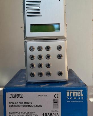 Modulo di chiamata Digivoice Urmet 1083/13