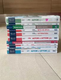 libri scolastici italiano (scuola media)