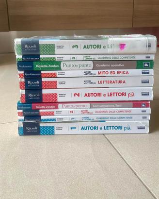 libri scolastici italiano (scuola media)