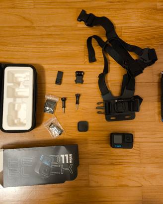 GOPRO HERO 11 BLACK 5.6K + accessori 