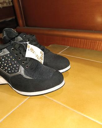 Scarpe Donna con Zeppa e Strass B&D 