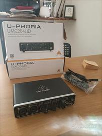 Scheda audio U-PHORIA UMC204HD
