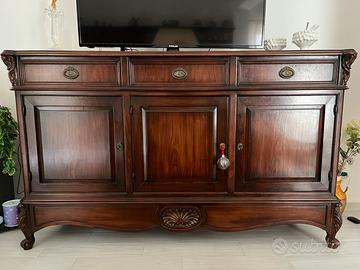 Credenza / Madia classica in legno pregiato