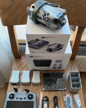 DJI Mini 4 Pro RC 2 / 3 batterie / 16 filtri