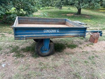 PERMUTO carrello per motocoltivatore BCS