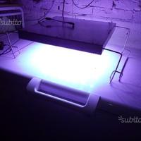 Plafoniera a led marino alba giorno notte 40x40