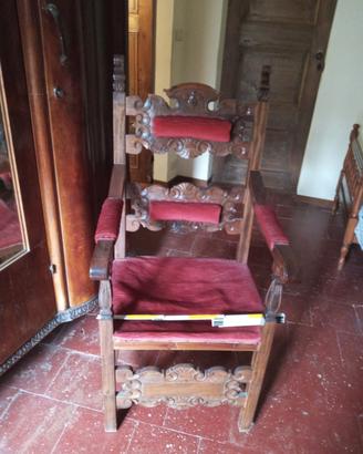tre poltrone d epoca