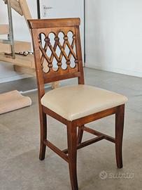sedie in legno imbottite