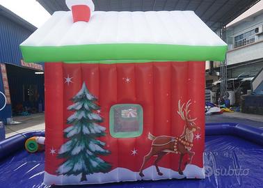 CASETTA GONFIABILE NATALE USATA