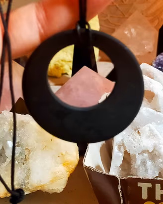 Ciondolo di Shungite. (cerchio)