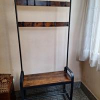 Appendiabiti/panchina/scarpiera