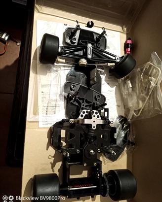 Tamiya Audi R8R +body kit nuovo 1/10