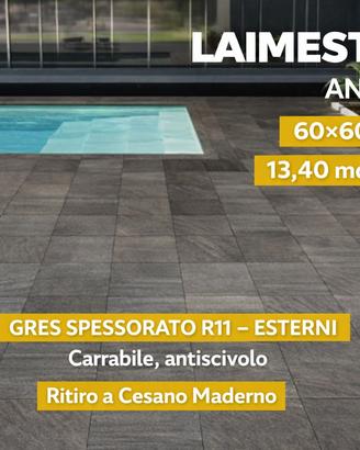 Stock gres estero 2cm 13,39mq Gres 60x60 EK