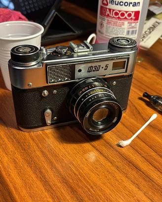 FED-5 Fotocamera analog 35mm+Industar-61 55mm f2.8