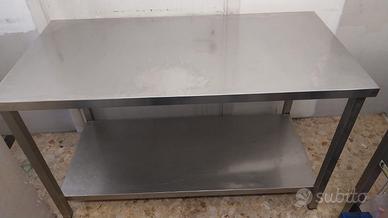 Tavolo da lavoro in acciaio ASI 430