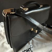 Valigetta Montblanc originale in pelle