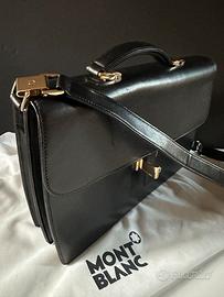 Valigetta Montblanc originale in pelle